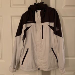 ZEROXPOSUR  Size: L  White and Black Jacket